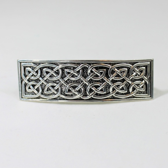 New Celtic Knot Viking Bird Hair Barrette Clip - Picture 4 of 10